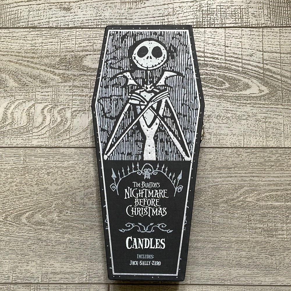 Nightmare Before Christmas Pilar Candles Jack Sally Zero